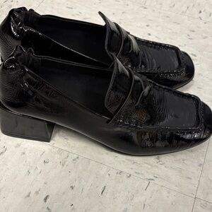 Patent Black Women's Loafers Steve Madden
